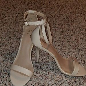 Mix no.6 Nude Ankle Strap Herls